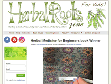 Tablet Screenshot of herbalrootszine.com